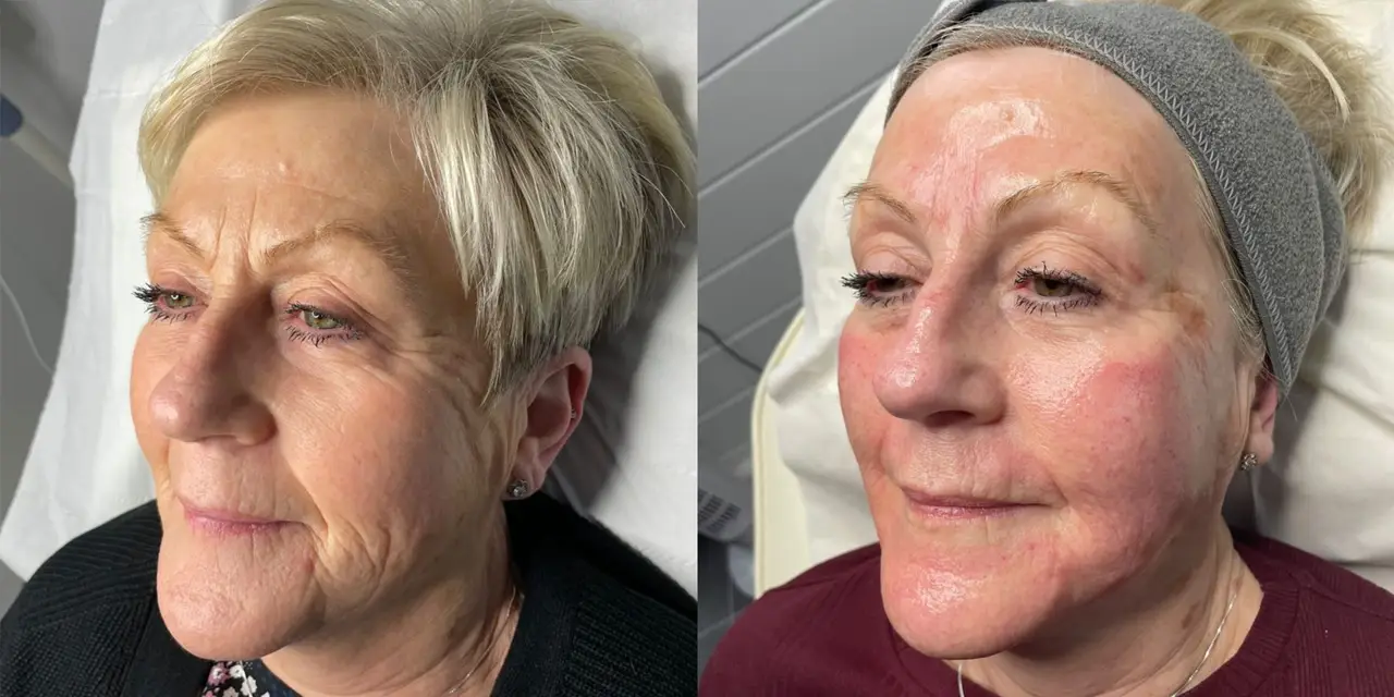 Seventy Hyal 2000 before & after full face